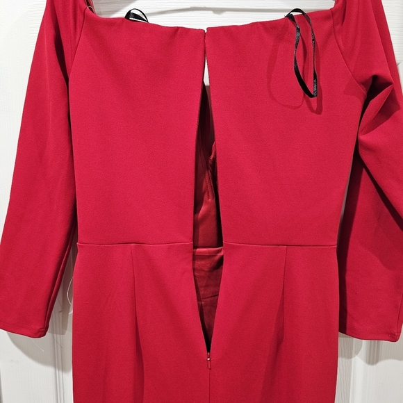 Tadashi Hearn Asymetric Draped Gown - Picture 5 of 7